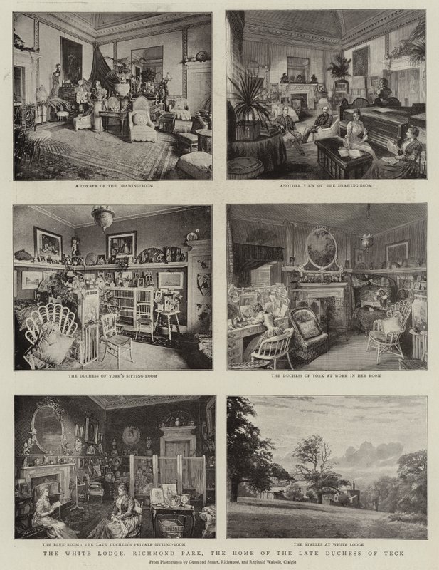A White Lodge, a Richmond Park, a néhai Teck hercegnő otthona alkotó: English Photographer