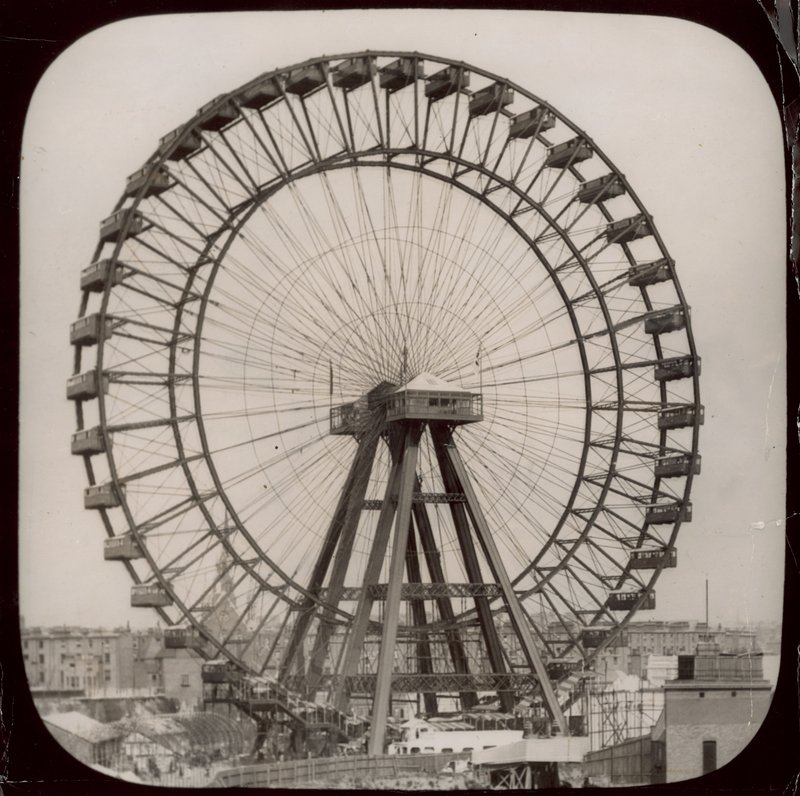 A nagy kerék a londoni Earls Courtban alkotó: English Photographer