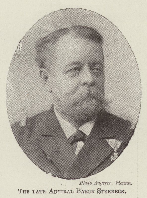 A néhai Sterneck báró admirális alkotó: English Photographer