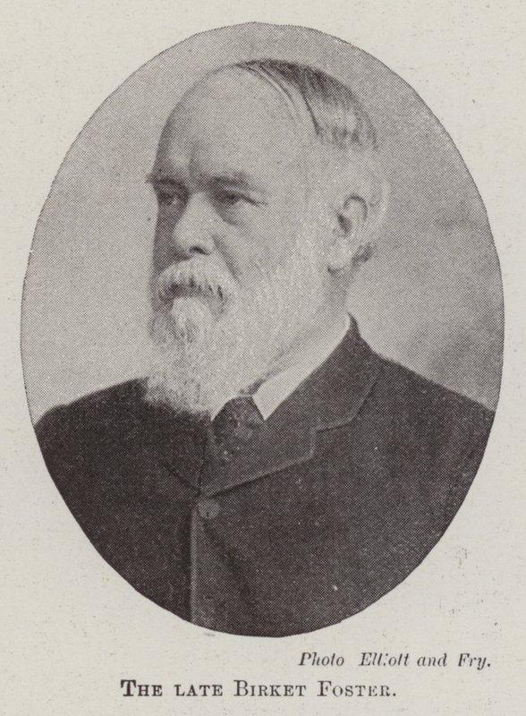 A néhai Birket Foster alkotó: English Photographer