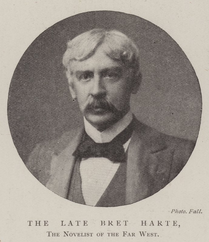 A néhai Bret Harte, a távoli nyugat regényírója alkotó: English Photographer