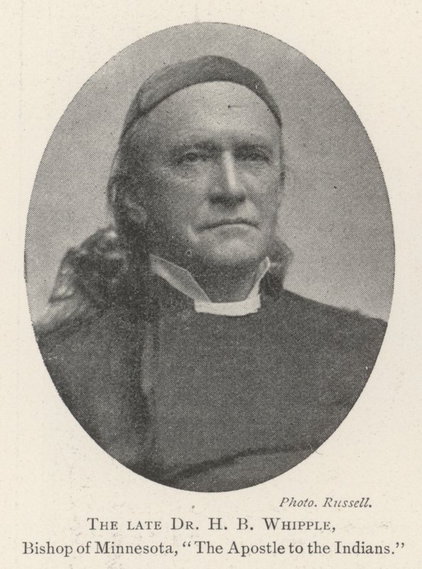 A néhai Dr. H B Whipple, Minnesota püspöke, Az indiánok apostola alkotó: English Photographer