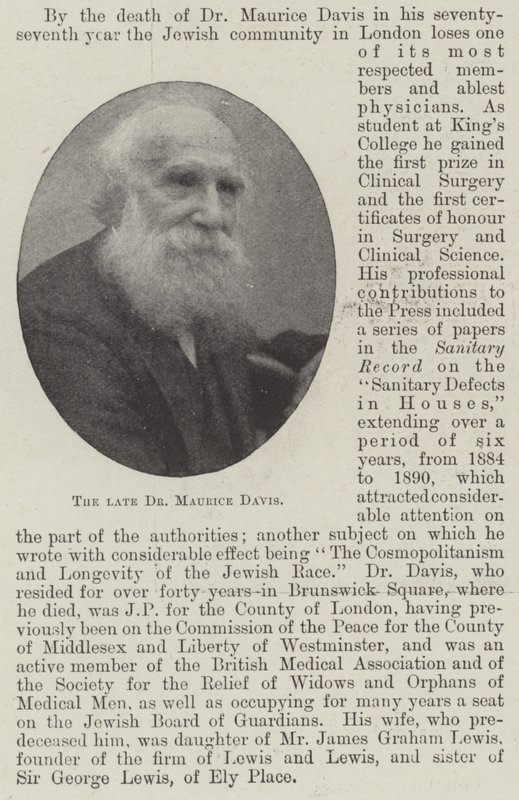A néhai Dr. Maurice Davis alkotó: English Photographer