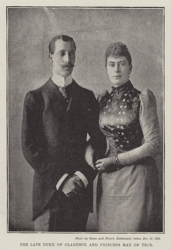 Clarence néhai hercege és May of Teck hercegnő alkotó: English Photographer