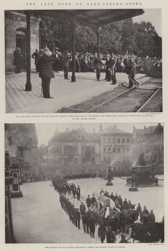 Szász-Coburg-Gotha néhai hercege alkotó: English Photographer