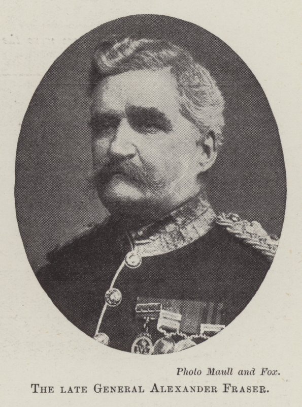A néhai Alexander Fraser tábornok alkotó: English Photographer