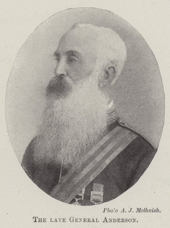 A néhai Anderson tábornok alkotó: English Photographer