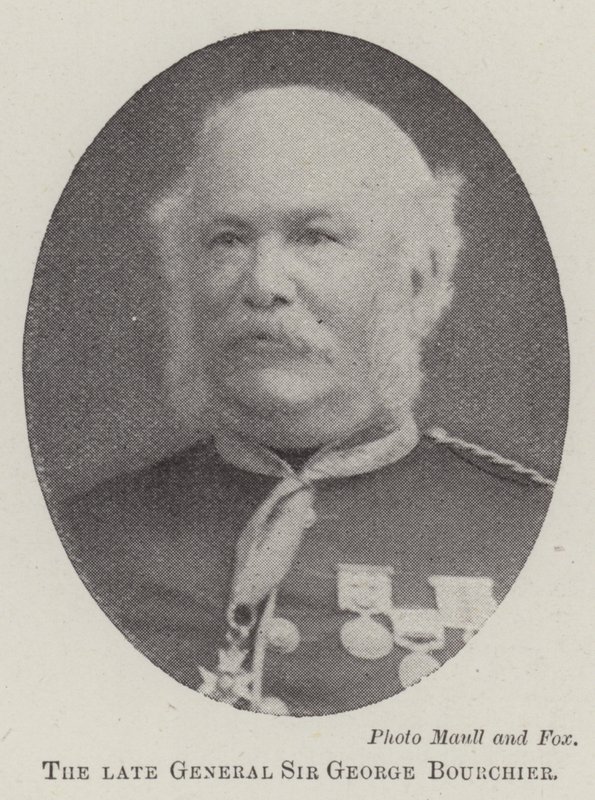 A néhai Sir George Bourchier tábornok alkotó: English Photographer