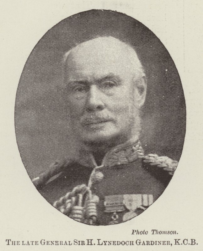 A néhai Sir H Lynedoch Gardiner tábornok, KCB alkotó: English Photographer
