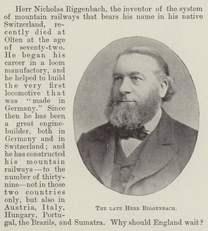 A néhai Herr Riggenbach alkotó: English Photographer