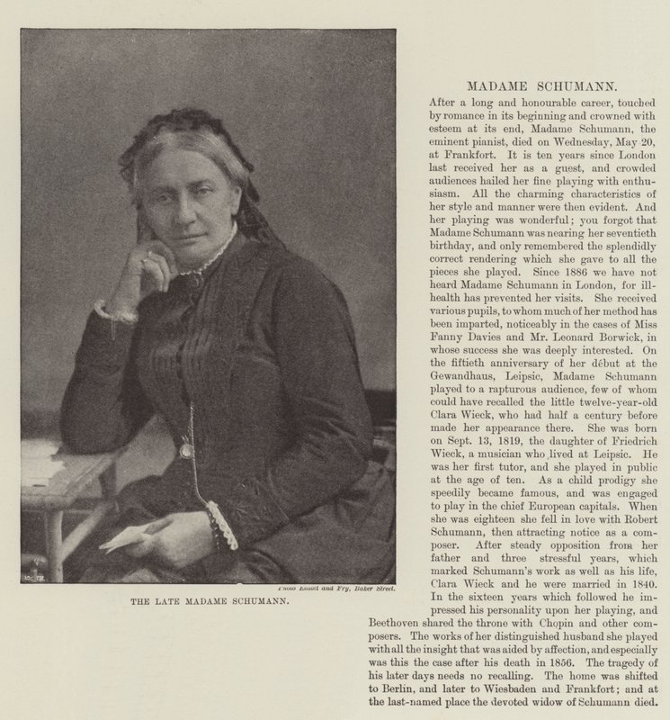 A néhai Madame Schumann alkotó: English Photographer