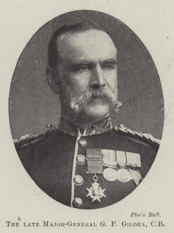 A néhai G F Gildea vezérőrnagy, CB alkotó: English Photographer