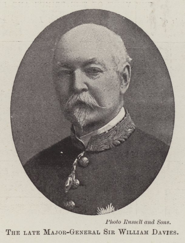 A néhai Sir William Davies vezérőrnagy alkotó: English Photographer