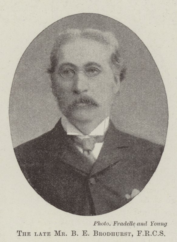 A néhai Mr. B. E. Brodhurst, FRCS alkotó: English Photographer