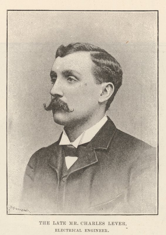 A néhai Charles Lever úr, villamosmérnök alkotó: English Photographer