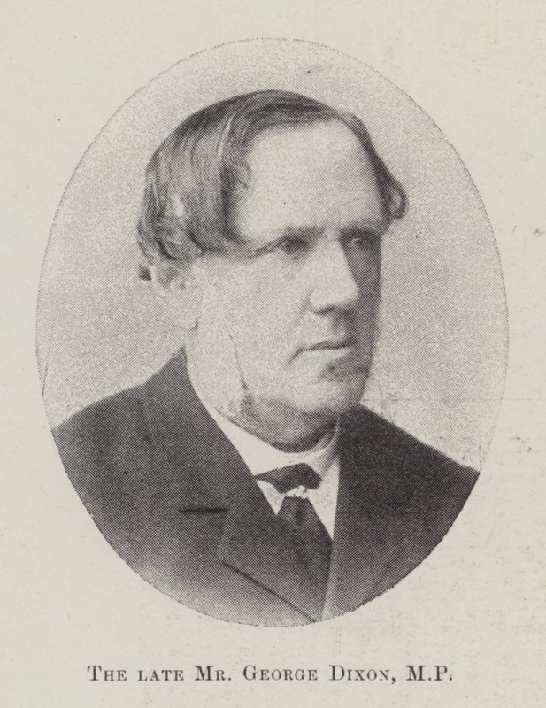 A néhai George Dixon képviselő alkotó: English Photographer