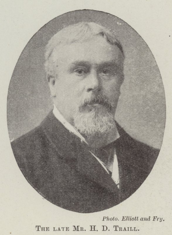 A néhai Mr H D Traill alkotó: English Photographer