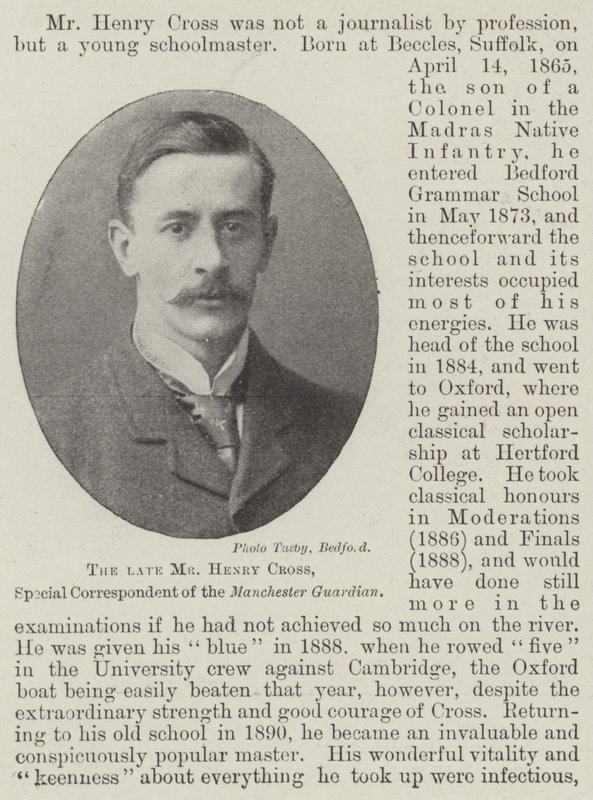 A néhai Henry Cross, a Manchester Guardian különleges tudósítója alkotó: English Photographer