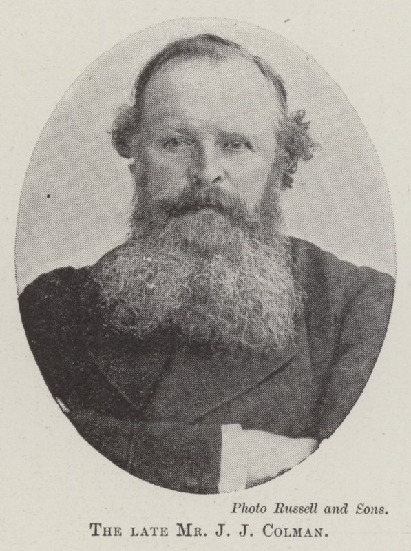 A néhai J. J. Colman úr alkotó: English Photographer