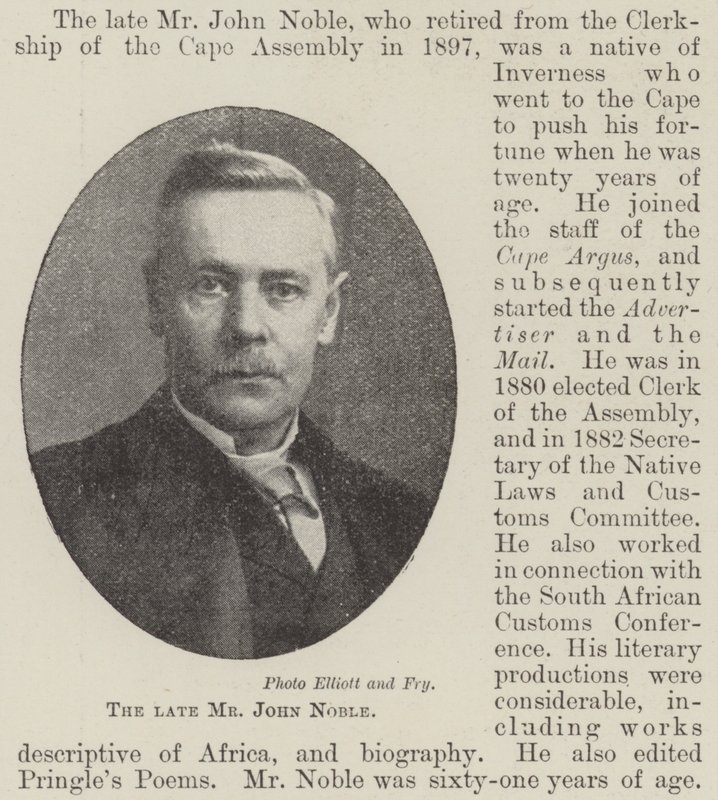 A néhai John Noble úr alkotó: English Photographer