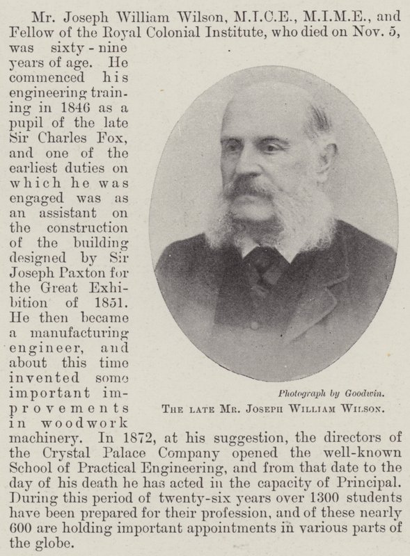A néhai Joseph William Wilson alkotó: English Photographer