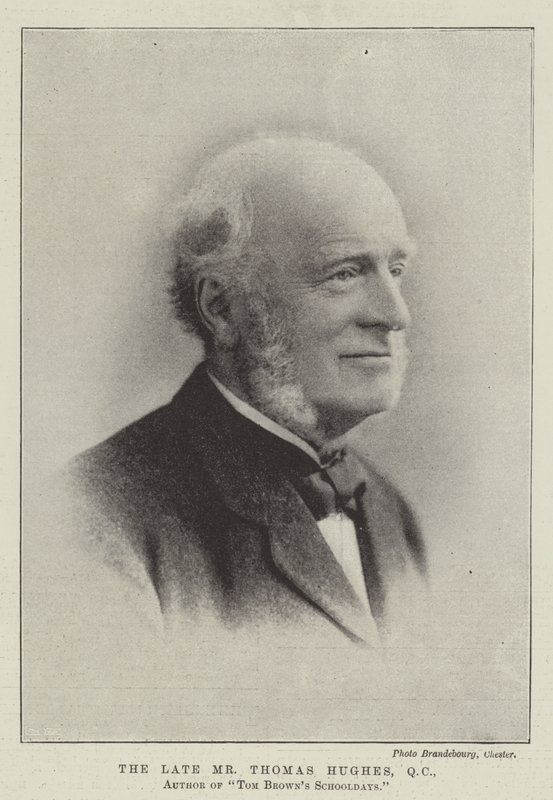 A néhai Thomas Hughes, QC, a Tom Browns Schooldays szerzője alkotó: English Photographer