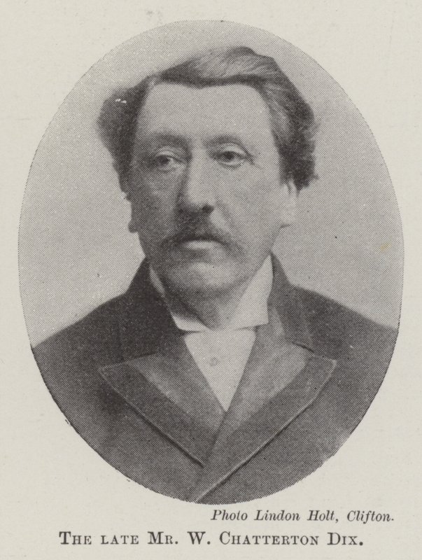 A néhai Mr. W. Chatterton Dix alkotó: English Photographer