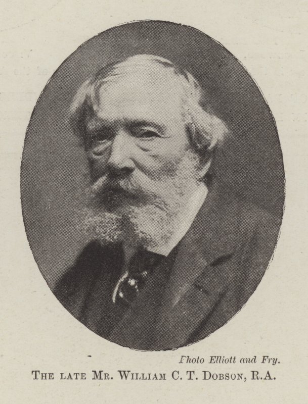 A néhai William C. T. Dobson úr, RA alkotó: English Photographer