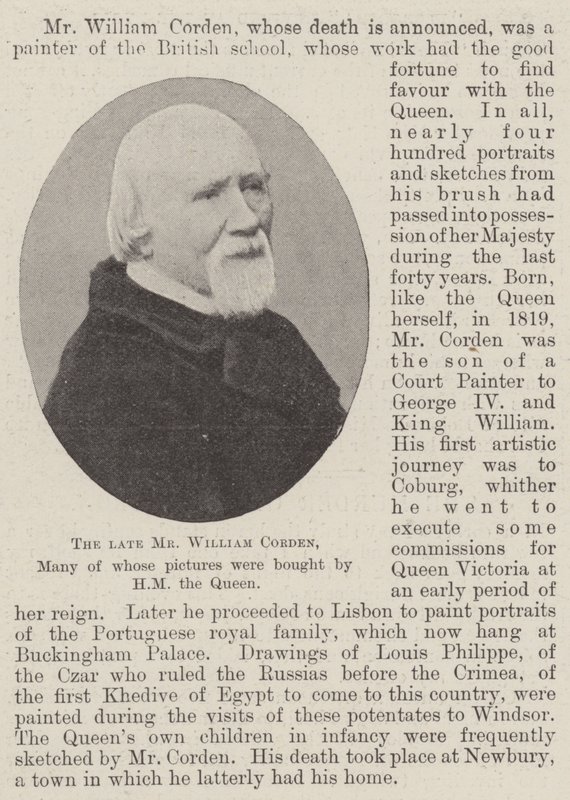 A néhai William Corden, akinek sok képét HM, a királynő vásárolta meg alkotó: English Photographer