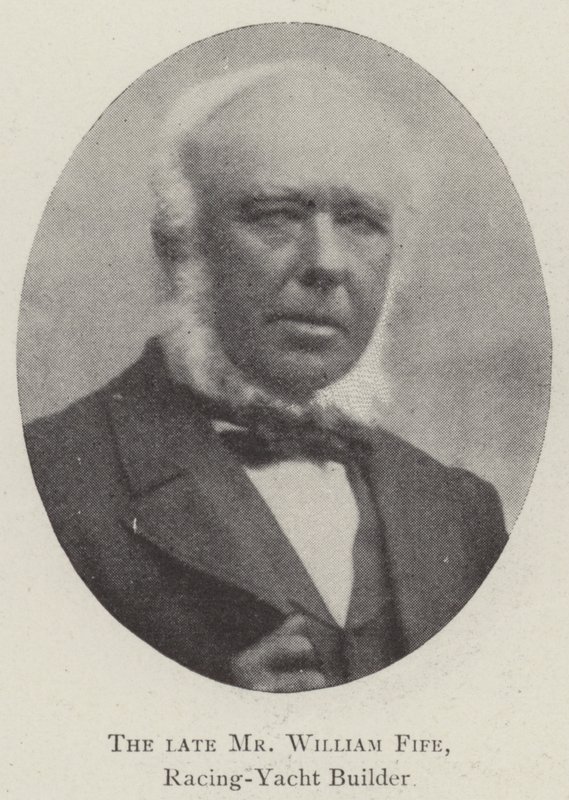 A néhai William Fife úr, versenyjachtépítő alkotó: English Photographer