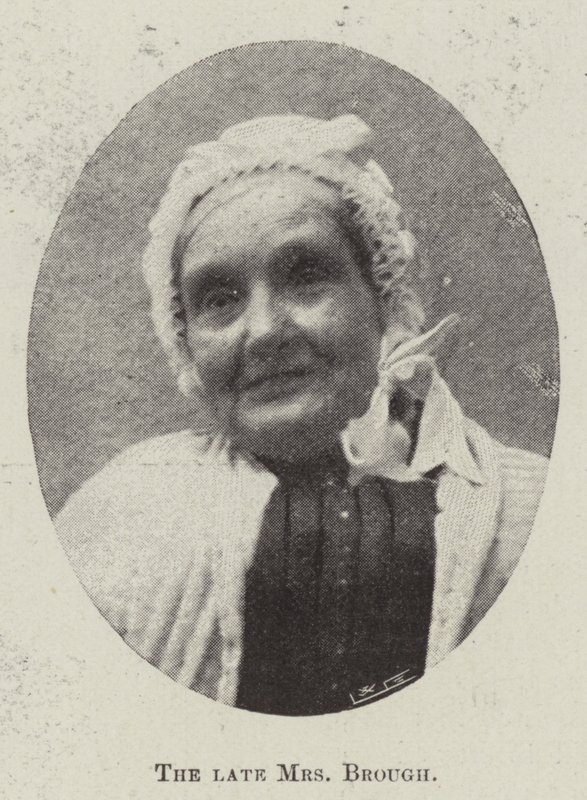 A néhai Mrs. Brough alkotó: English Photographer