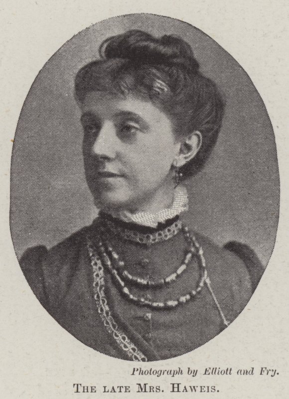 A néhai Mrs. Haweis alkotó: English Photographer