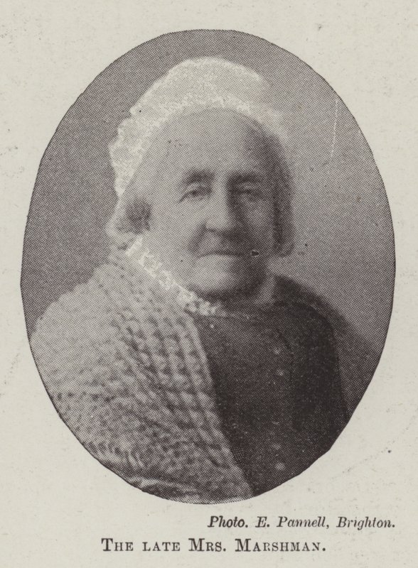 A néhai Mrs Marshman alkotó: English Photographer