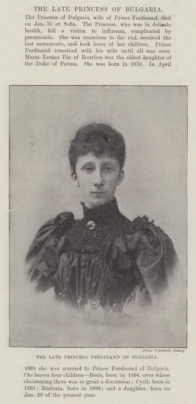 A néhai Ferdinánd bolgár hercegnő alkotó: English Photographer
