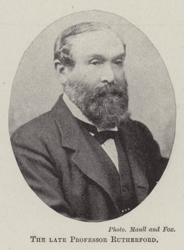 A néhai Rutherford professzor alkotó: English Photographer