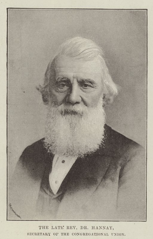 Dr. Hannay tiszteletes, a gyülekezeti szakszervezet titkára alkotó: English Photographer