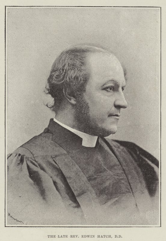 A néhai Edwin Hatch tiszteletes, DD alkotó: English Photographer