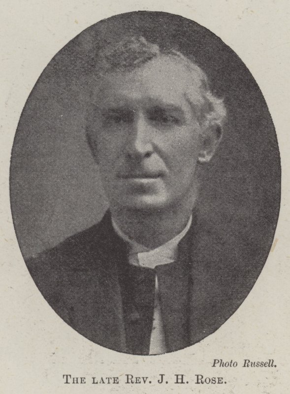 J. H Rose néhai tiszteletes alkotó: English Photographer