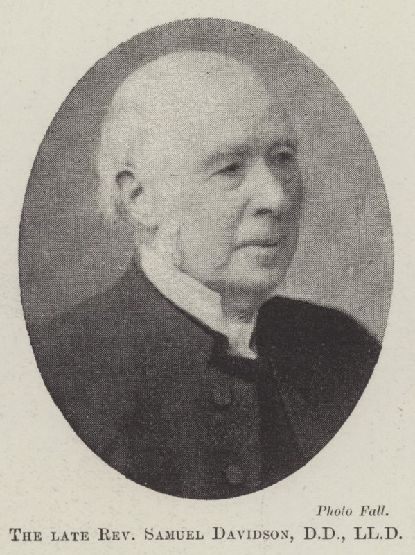 A néhai tiszteletes Samuel Davidson, DD, LLD alkotó: English Photographer