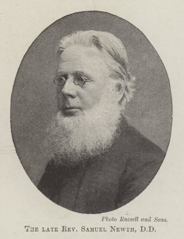 A néhai Samuel Newth tiszteletes, DD alkotó: English Photographer
