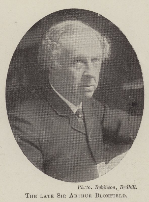 A néhai Sir Arthur Blomfield alkotó: English Photographer