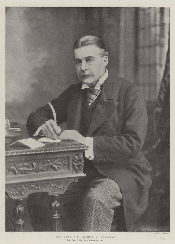 A néhai Sir Arthur S Sullivan alkotó: English Photographer