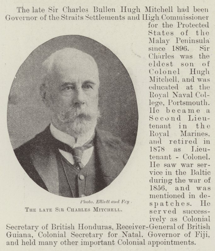 A néhai Sir Charles Mitchell alkotó: English Photographer