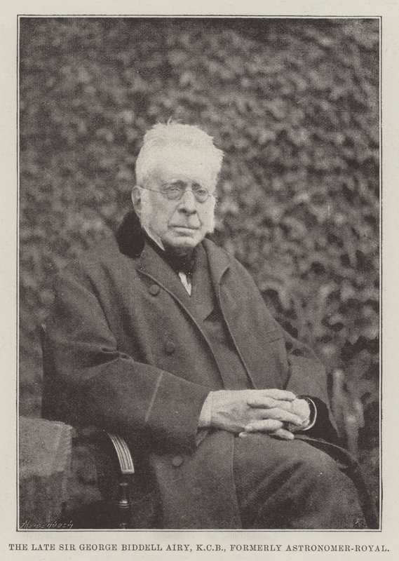 A néhai Sir George Biddell Airy, KCB, korábban Astronomer-Royal alkotó: English Photographer