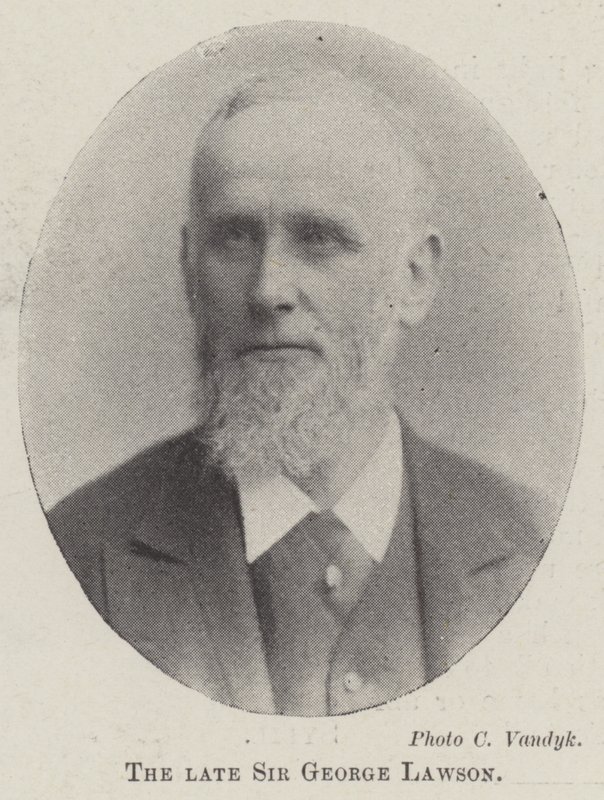 A néhai Sir George Lawson alkotó: English Photographer