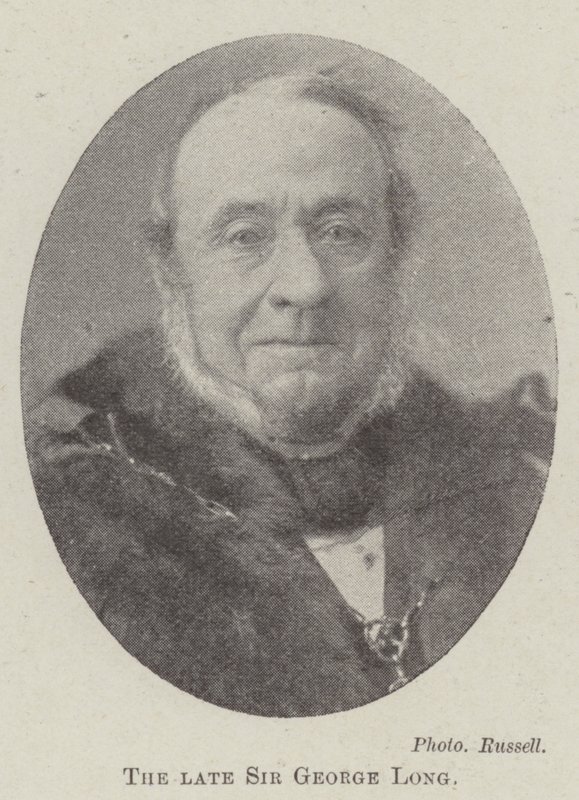 A néhai Sir George Long alkotó: English Photographer