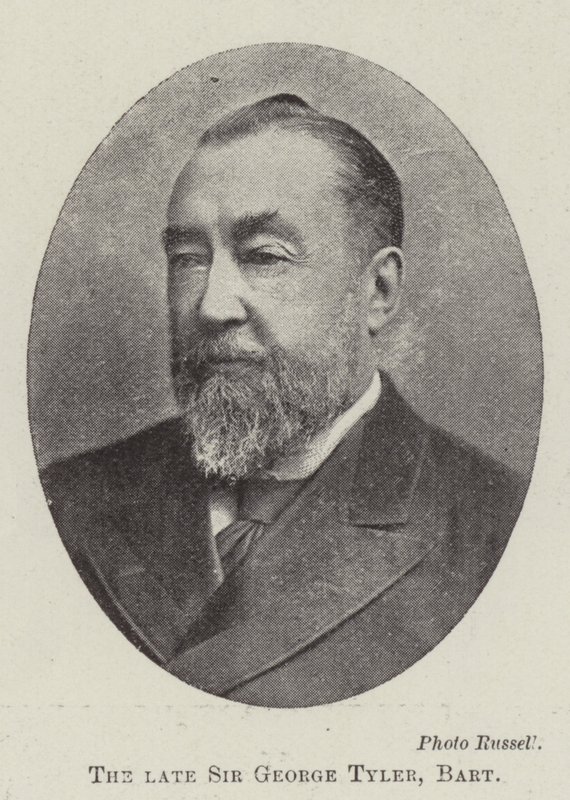 A néhai Sir George Tyler; Baronet alkotó: English Photographer