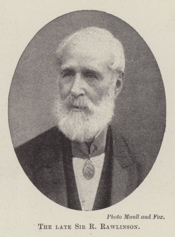 A néhai Sir R. Rawlinson alkotó: English Photographer