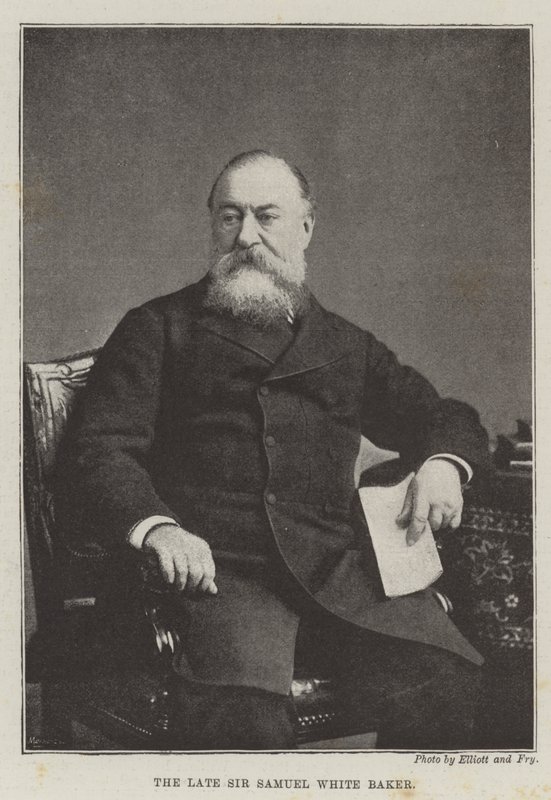 A néhai Sir Samuel White Baker alkotó: English Photographer