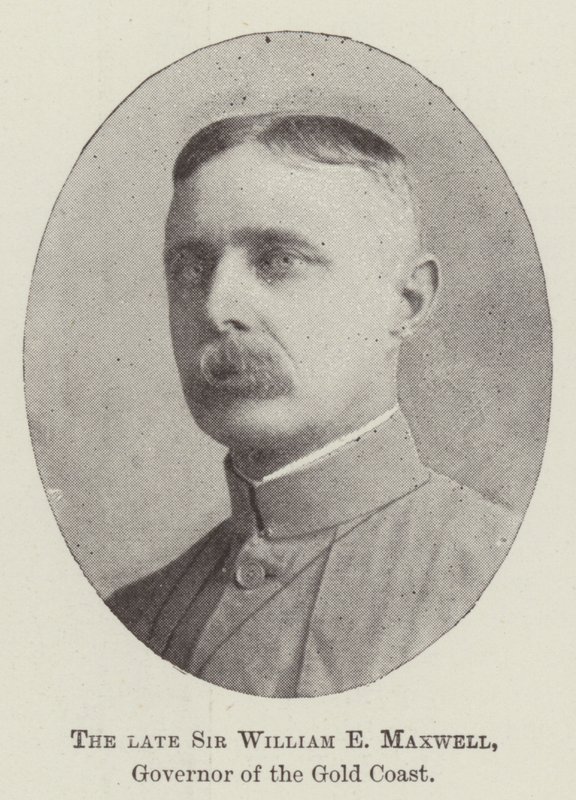 A néhai Sir William E Maxwell, Gold Coast kormányzója alkotó: English Photographer